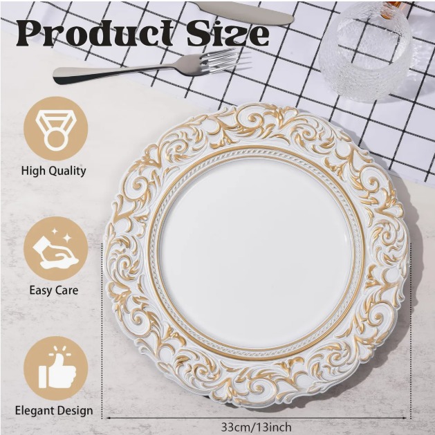 692 PLATO BASE MELAMINA DORADO CON APLICACIONES EN DORADO (3)