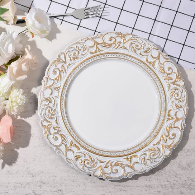 692 PLATO BASE MELAMINA DORADO CON APLICACIONES EN DORADO (5)