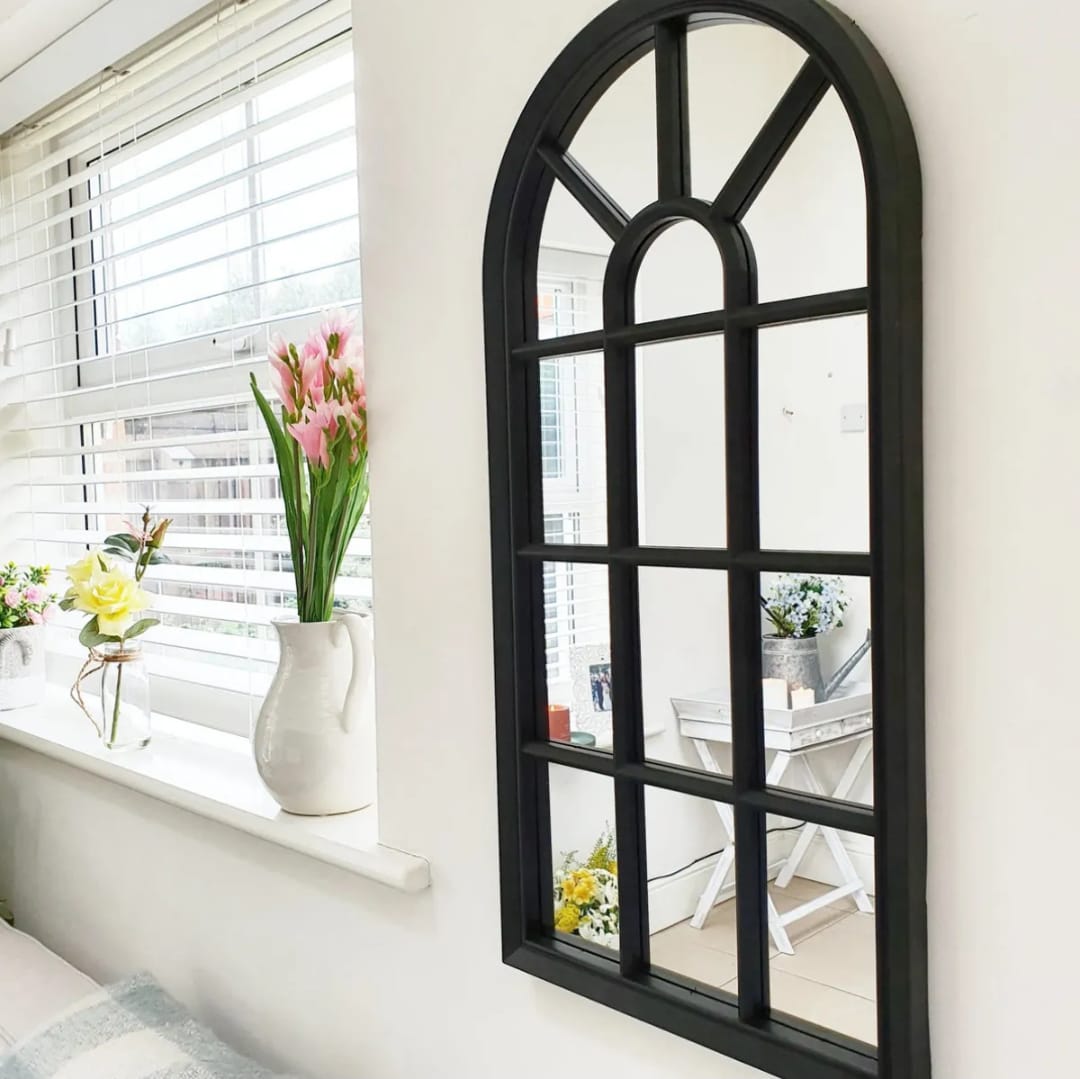 J5000 ESPEJO VENTANA NEGRO 70X35 CM (2)