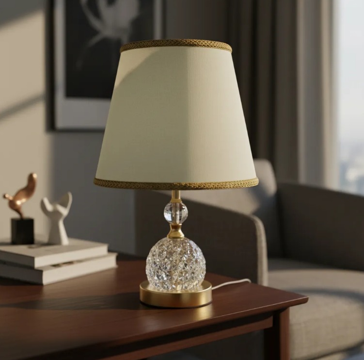 218 LAMPARA VELADOR BASE-CUERPO METAL ACRILICO 41 CM (3)