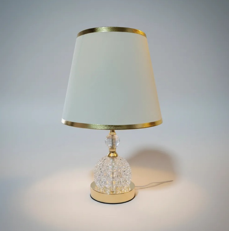 218 LAMPARA VELADOR BASE-CUERPO METAL ACRILICO 41 CM (4)