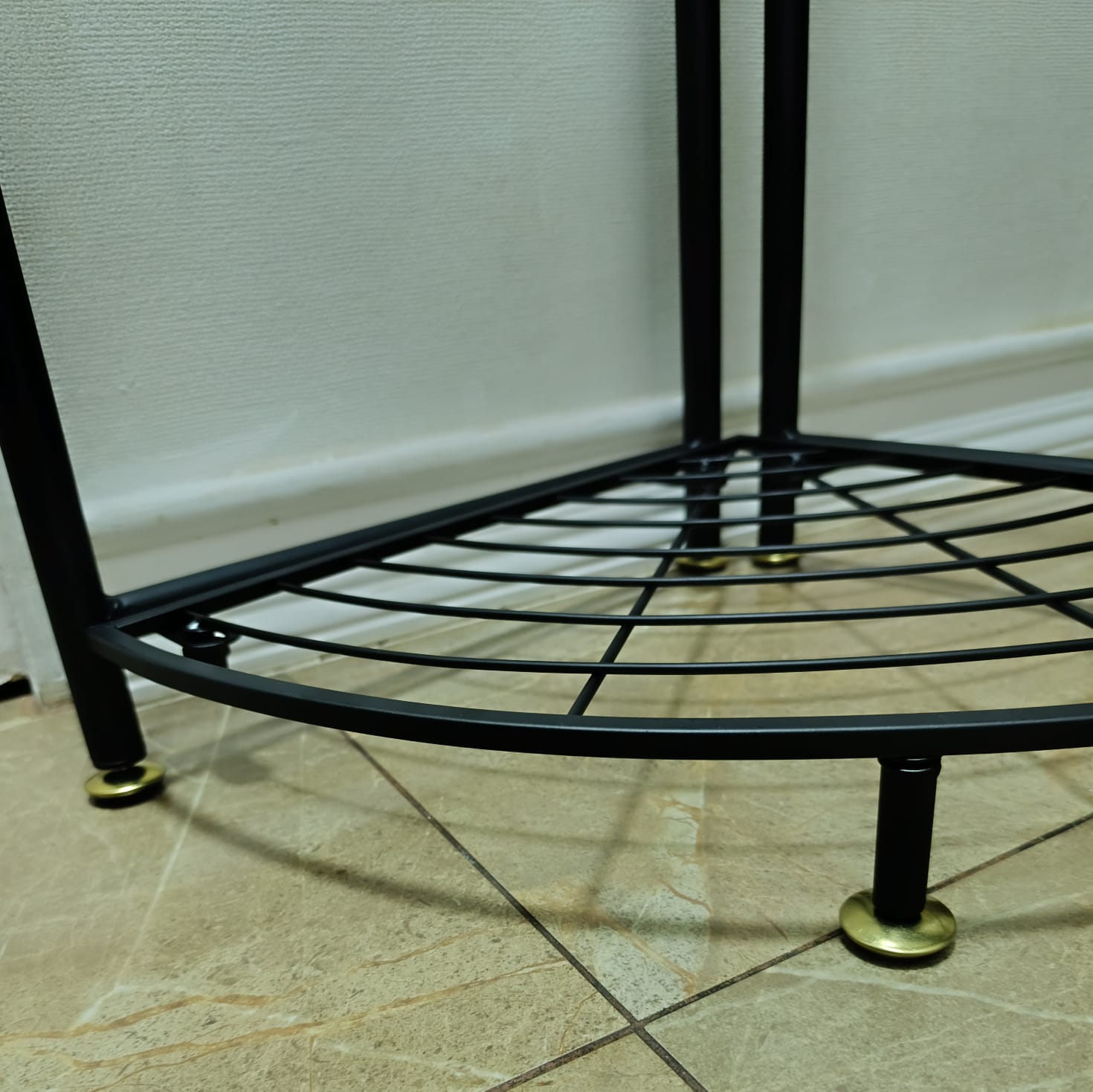 4233 PERCHERO ESQUINERO MULTIFUNCIONAL METAL NEGRO 175 CM (2)